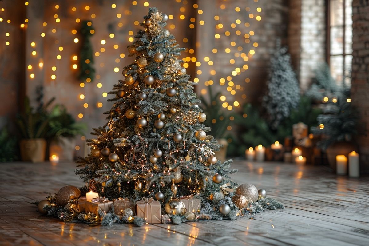 Transformez votre maison en un havre de Noël avec un sapin en bois que vous avez fabriqué