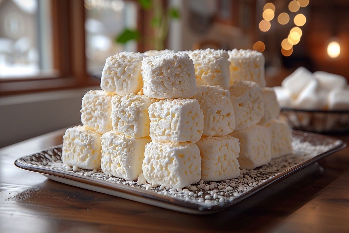 Trois ingrédients pour des marshmallows fondants à tomber par terre